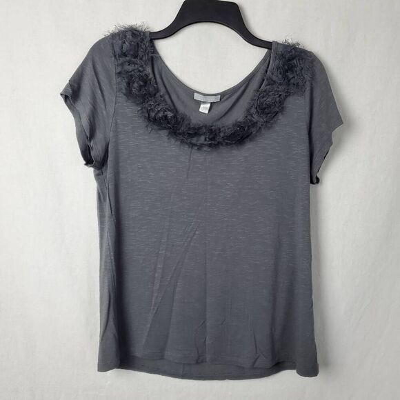 Forever Fashion Large Gray Top - Picture 1 of 6